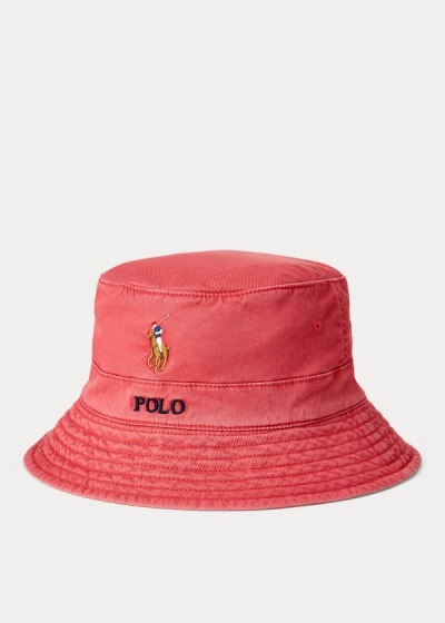 Pánské Klobouky Polo Ralph Lauren Stretch-Cotton Bucket - 70192-LSOW